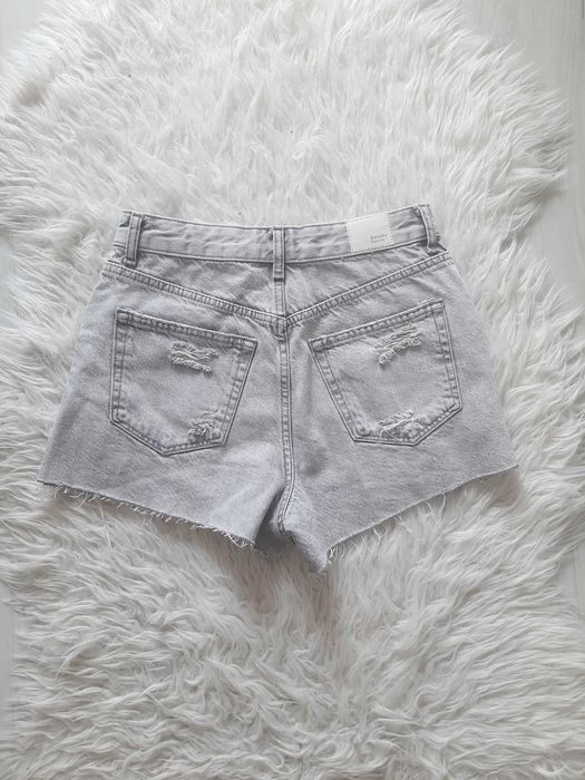 Bershka świetne spodenki wysoki stan Xs 34