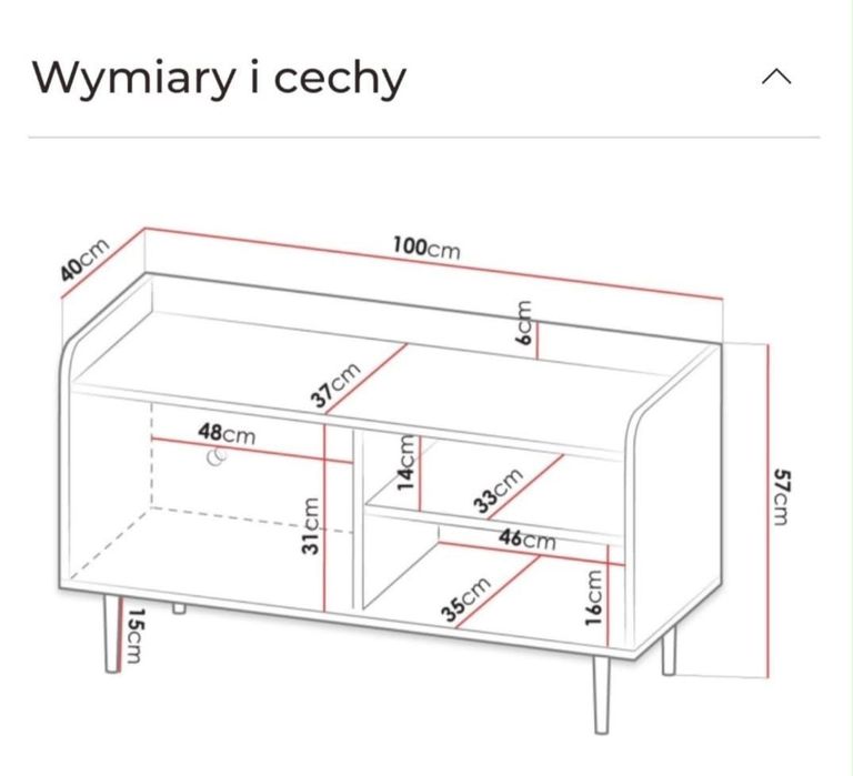 Szafka rtv pod telewizor