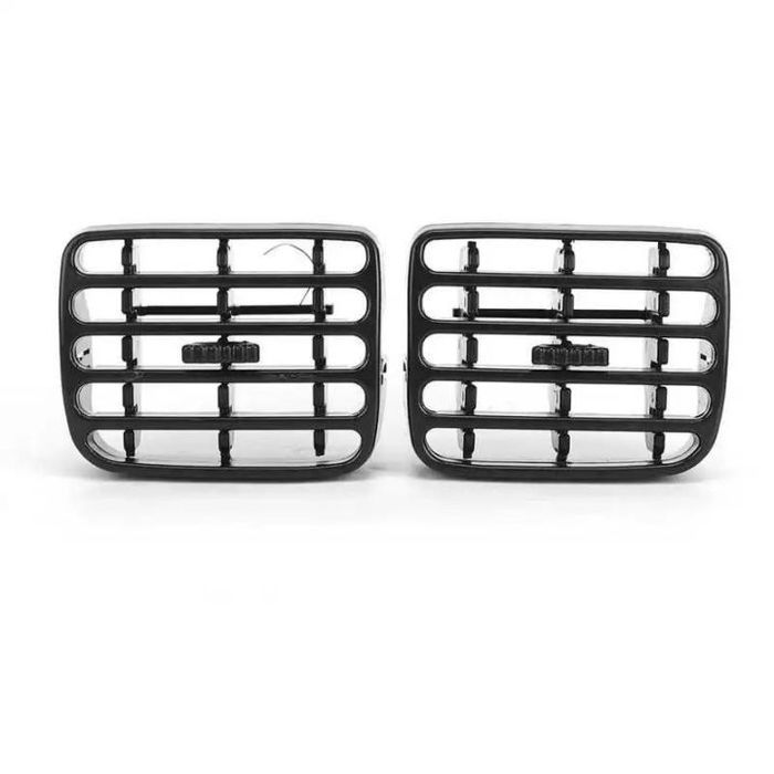 Conjunto Grelhas Ventilação Centrais Tablier Renault Clio 2 - Preto