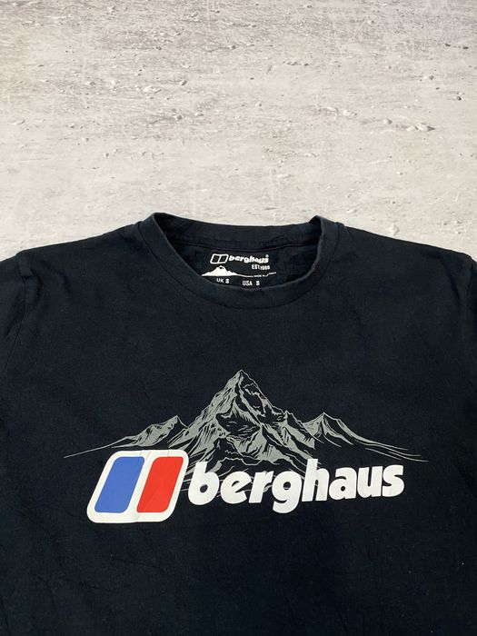 Berghaus męska koszulka trekkingowa z nadrukiem rozmiar S