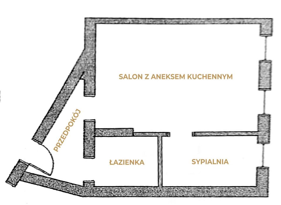 Wchodzisz i mieszkasz | 2 pok. z wyposażeniem | 0% prowizji | Prusa 7