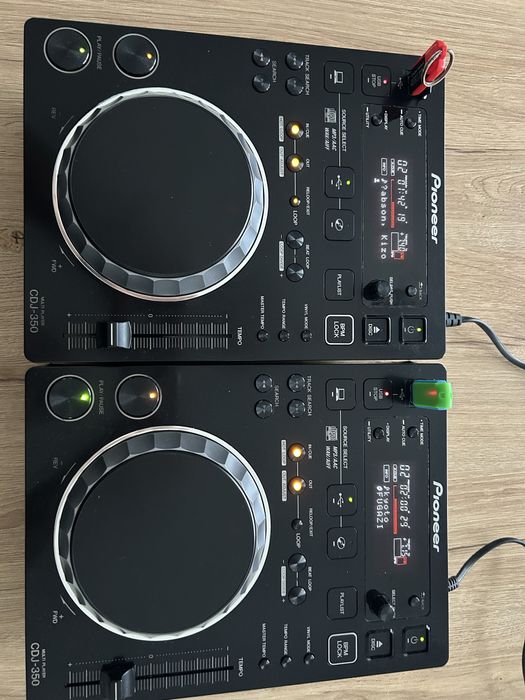 Pionieer CDJ 350 +DJM350 Case