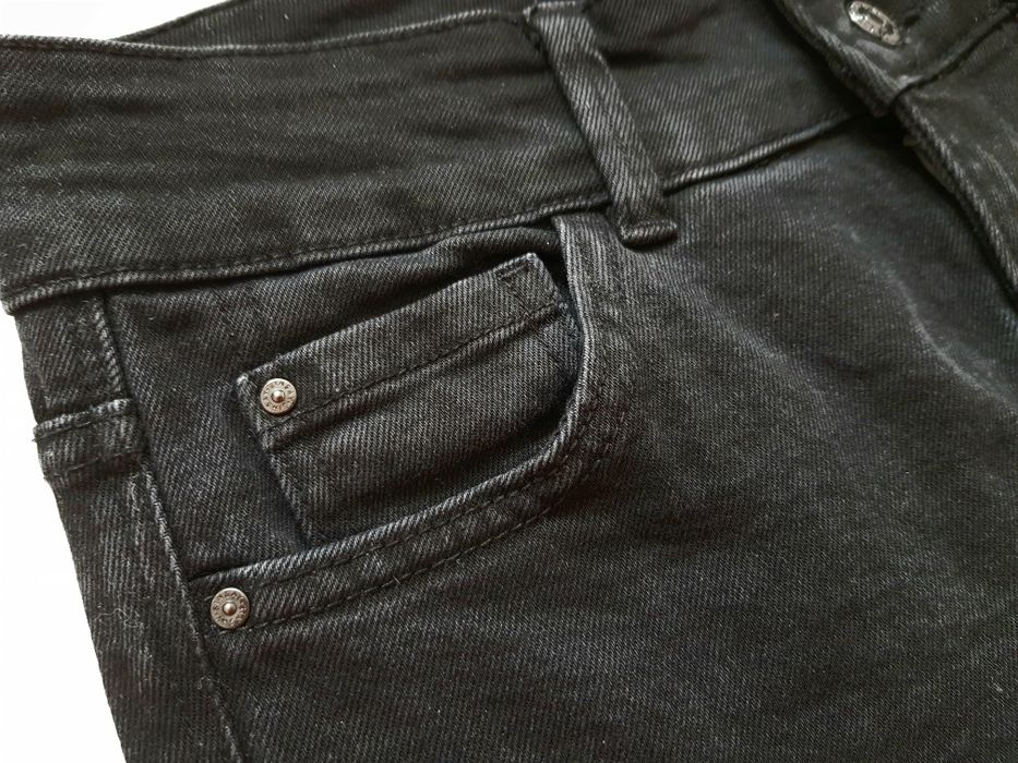 Spodnie czarne j nowe 38 M Sinsay dżins jeans
