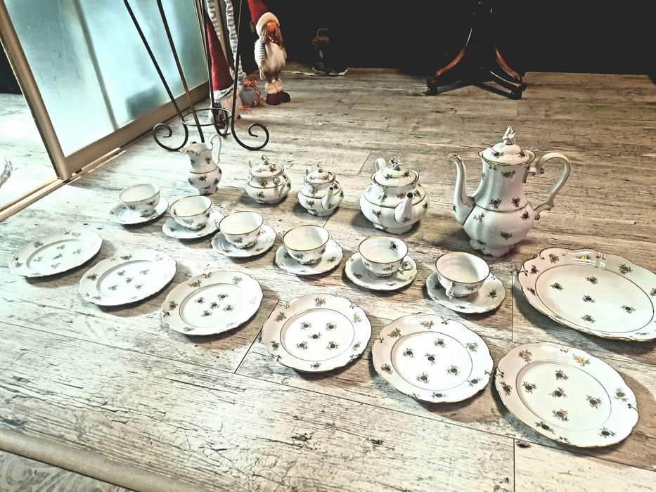 Чайний/кавовий сервіз кістяний фарфор JLMenau 1777 Carmen. Львів.