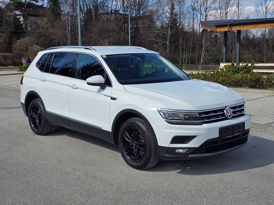 Volkswagen Tiguan Allspace 2.0 TDI 190 km 2018 rok Allspace Automat NAPĘD 4x4 HAK el. klapa LED