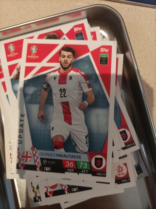 Cartas Topps Match Attax UEFA Germany 2024