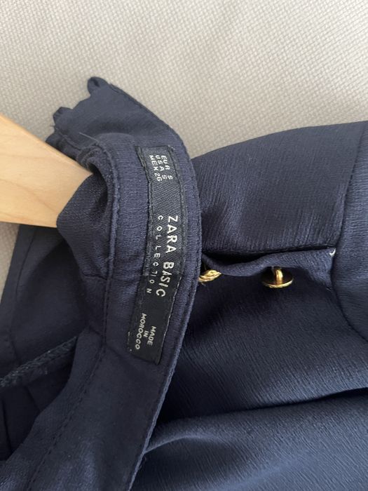 Blusa azul Zara S