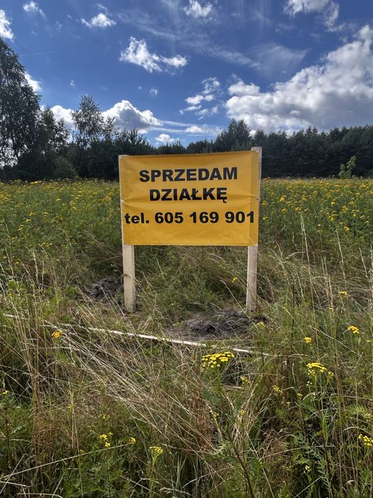 Dzialka Mosina kolo Szczecinka. Gmina Szczecinek