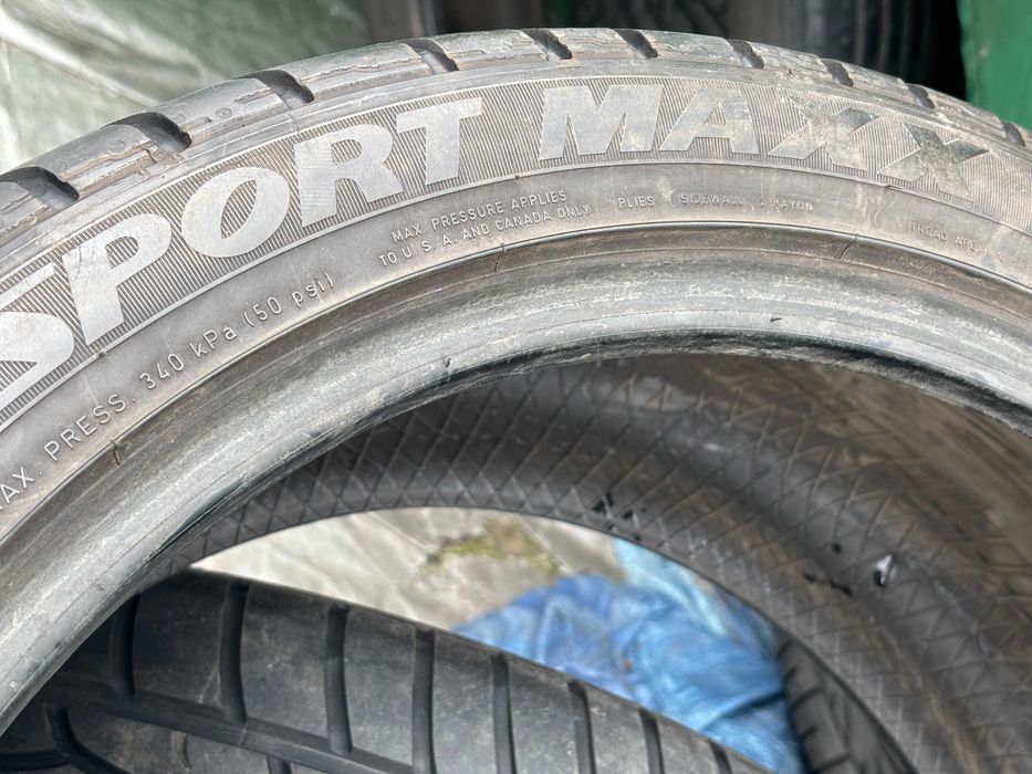 275-40-R20 DUNLOP MAXX пара 2 штуки летней резины GERMANY 2022