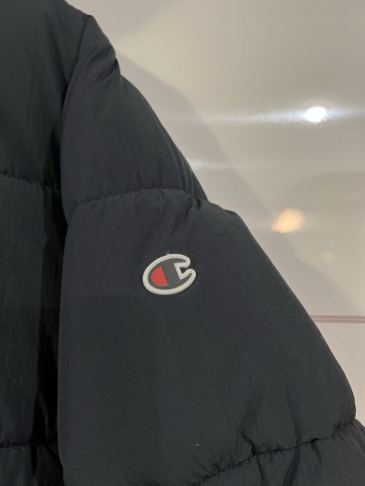 Нейлоновый Пуховик дутий Champion x The North Face XL