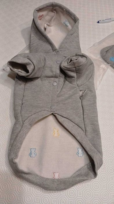 agasalho  quente para cão novo