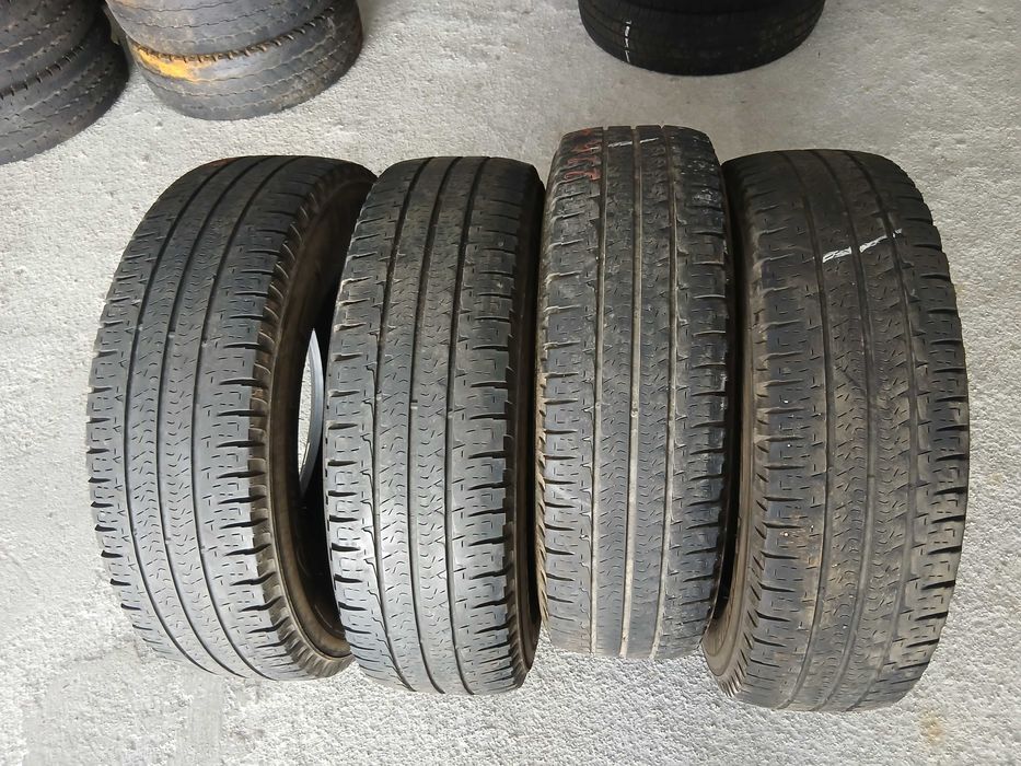 4 Pneus 225/75R16 CP Michelin Camping