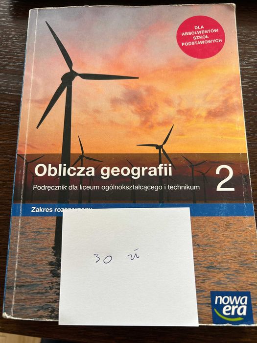 Książka LO - Oblicza geografii 2 - podręcznik dla liceum ogólnokształcącego i technikum - poziom rozszerzony