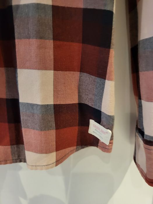 koszula w kratę damska Cross M super wygodna