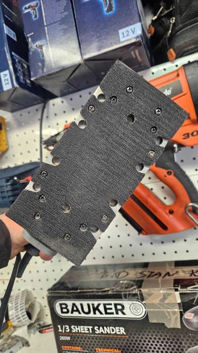 Szlifierka oscylacyjna Bauker 260W