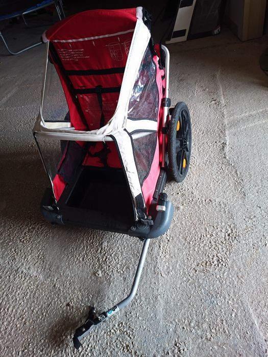 Vendo carrinho transporte de crianças para bicicleta