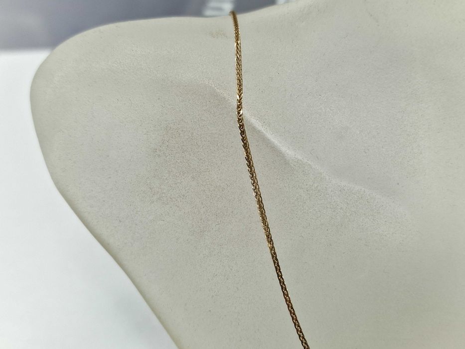 Złoty łańcuszek damski/ 333/ 2.07 gram/ 50cm/ Lisi Ogon/ od W. KRUK