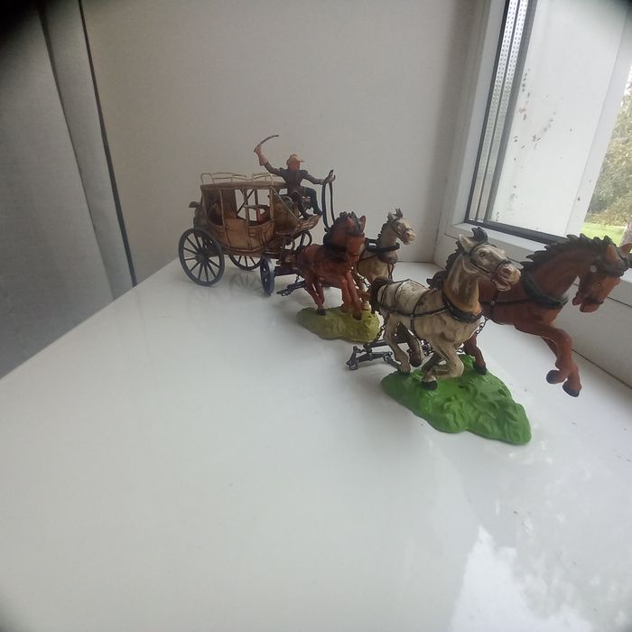 Карета дилижанс Elastolin 70см.