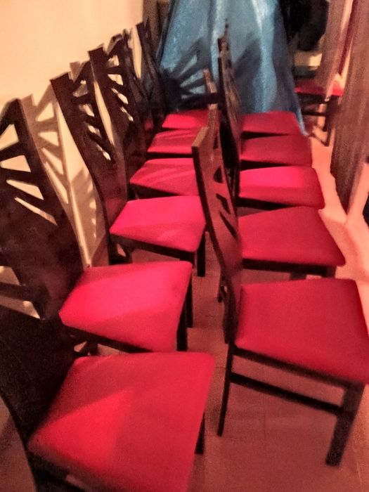 Komplet stół i 12 krzeseł
