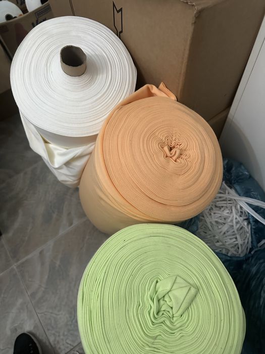 Rolo de tecido 100% algodao