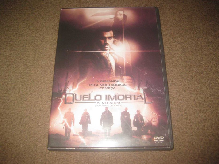 DVD "Duelo Imortal: A Origem" com Adrian Paul