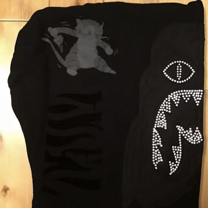 БЕЗ ПРЕДОПЛАТ, Зіп худі Bape Swarovski tiger zip hoodie, зипка бейп тайгер сваровски, зіпка a bathing ape