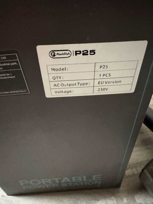 Зарядна станція flashfish p25 max 2200w