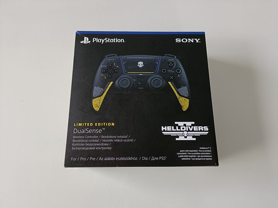 Limitowany Pad Kontroler PS5 Dualsense Helldivers 2 (Łączany/Oświęcim)