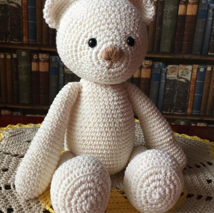 Urso Teddy em crochet amigurumi