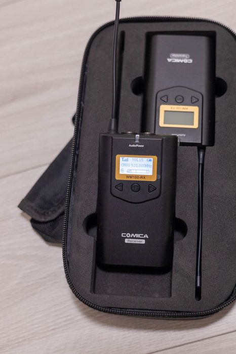Беспроводной петличный микрофон Comica CVM-WM100