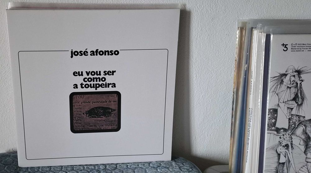 Eu Vou Ser como a Toupeira - (LP de José Afonso, como novo)