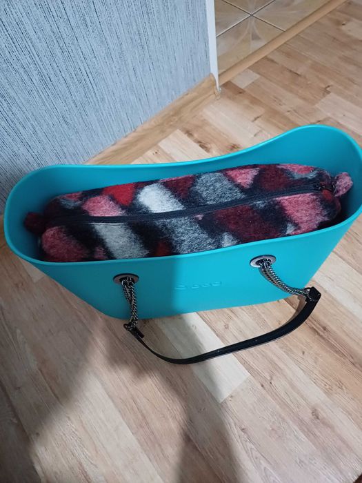 Duża torba obag miętowa
