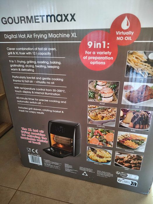 Frytkownica Airfryer 12litrow, rożen