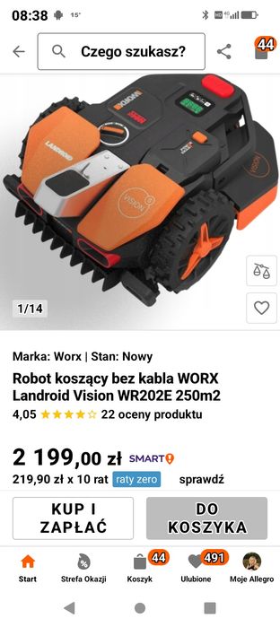 Sprzedam robota koszacego