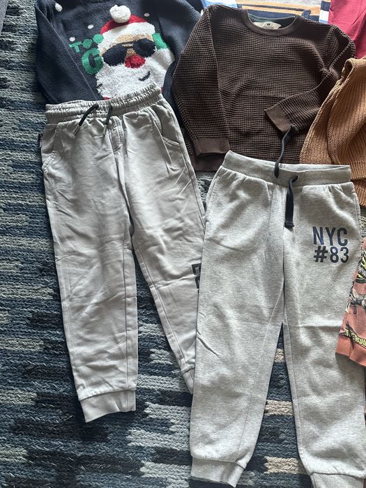 Paczka ciuszkow dla chłopca r.116 h&m