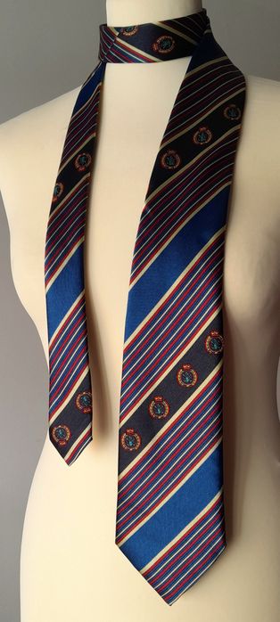 Gravata Bruna Ferrari, 100% seda natural.