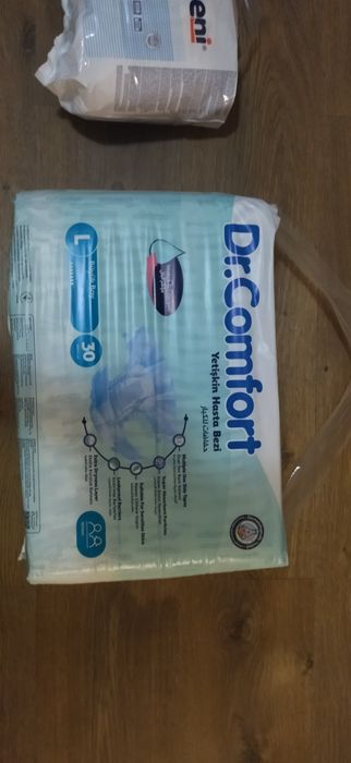Підгузки для дорослих Dr Comfort Extra Large 120-170 см 30 шт 8 крапель великі розміри