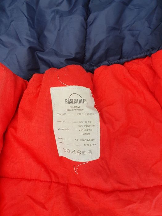 Śpiwór Basecamp 210cm cieply duzy