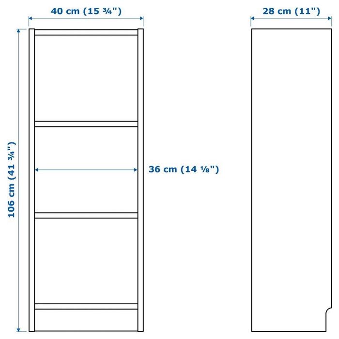 Стеллаж BILLY. IKEA.