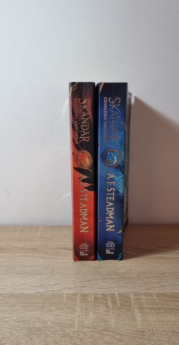 Livros coleção Skandar