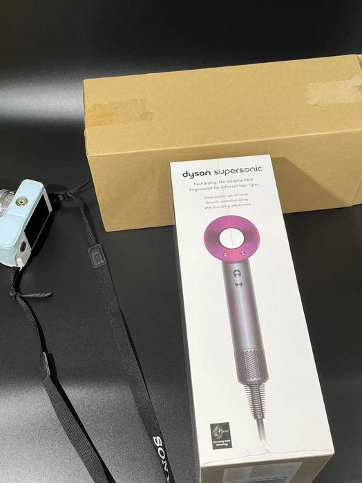 Idealny prezent świąteczny suszarka do włosów prezent Fuksja