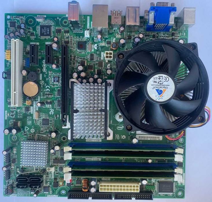 Комплект Intel DG35EC + Intel Core 2 Duo E6420 + ОЗП 4GB DDR2