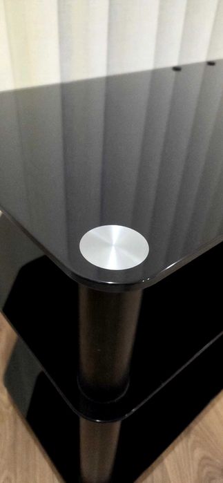 Móvel de TV em vidro