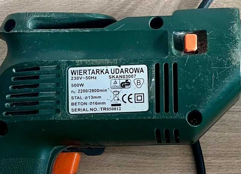 Wiertarka z udarem Börn sprawna do domu i warsztatu