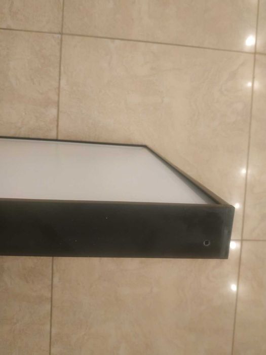 LED світильник накладний квадратний чорний 60х60см 36,42,54,65Вт вибір