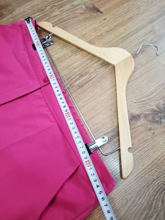 Różowy garnitur damski marynarka żakiet spodnie casual 48 xxxxl