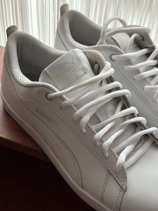 Кеди - Кросівки пума білі жіночі Puma