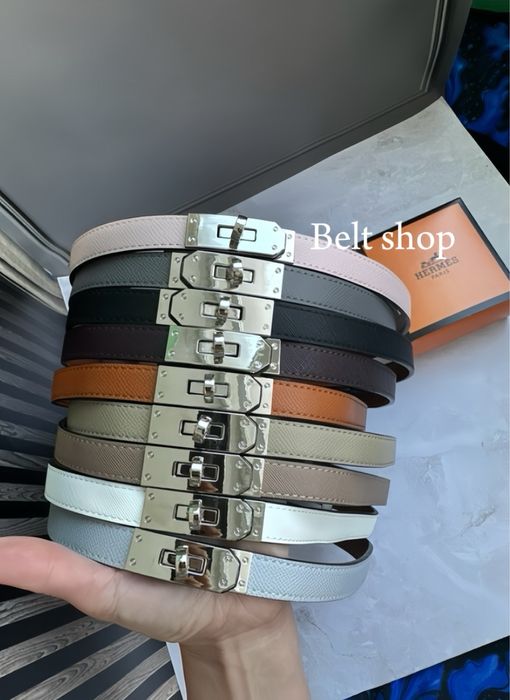 9 кольорів! Жіночій ремінь Гермес женский ремень  Hermes пояс пасок