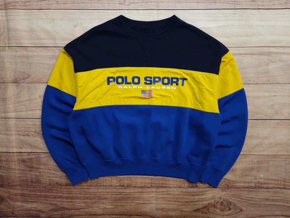 POLO SPORT Ralph Lauren Bluza Crew Neck Oversize r. M/L