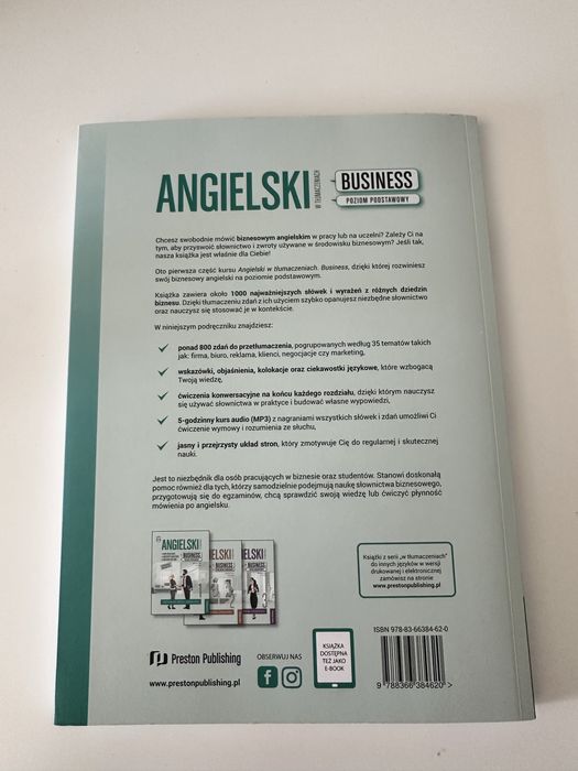 Angielski w tłumaczeniach Preston Publishing